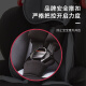 gb good boy high-speed car child safety seat European standard five-point seat belt CS618-N020 black gray 9 months-12 years old