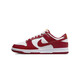 耐克（NIKE）男鞋 DUNK LOW RETRO 白红 复古低帮休闲板鞋 DD1391-602 39