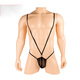 
Confidential delivery perverted masturbation full transparent men's supplies men's thong three-point nightclub sexy suit men's white sexy underwear thong men's one-piece back