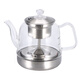 Water sees automatic water boiling kettle tea art stove original accessories single pot accessories steaming teapot small three-ring glass teapot C17 glass steaming teapot 1L