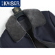 KAISER mink coat nikon men's whole mink pie coat mink liner mid-length dad plus size executive style fur winter sable and mink liner 2XL 180 suitable for weight 145-160Jin Jin is equal to 0.5 kg