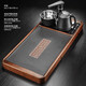 Original and automatic water boiling integrated tea tray Kung Fu tea set home complete set of teacups teapot office reception modern tea table