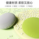 Le Dou round pillow foam particle office nap pillow sofa cushion bed sleeping cute bay window pillow back matcha green pillow cushion dual-purpose 40cm*40cm