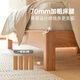 Cama original de madera maciza original Moderno simple Simple Night Light Oak Bed Bed dormitorio Doble de cama doble Estilo de registro L701D [Cuerpo alto - Color de madera] 1.8*2.0m cama individual