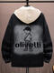 Pilo Gordon Biluogenee Teen-Jeansjacke für Jungen im Frühjahr, Herbst und Winter New Style und Velvet Dicked High School Lose Jacket Herren-Kleidung 9855 Schwarz [plus Samtstil] XL (120-140jin [Jin gleich 0,5 kg] ungefähr