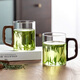 YIHUTEA Tea Cup Tea Water Separation Glass Office Tea Ceremony Tea Cup Men's Personal High-end Water Cup Low Price Volume Thickened Tea Cup 400ml