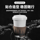 Rock Brothers Bicycle Water Cup Holder Handlebar Water Bottle Holder Road Mountain Bike Leisure Cycling Coffee Thermos Cup Cover Black Wave