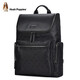 Hush Puppies Business backpack Large capacity men's backpack men's computer bag multi-function birthday gift for boyfriend