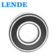 德国进口 LENDE/莱纳德 6211-2Z 深沟球轴承 钢盖密封【尺寸55*100*21】