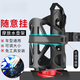 Battery Motorcycle Water Cup Holder Electric Bicycle Water Bottle Holder Mountain Bike Universal Cycling Water Bottle Drink Phantom Adjustable Quick Release Water Bottle Holder Black + Leakproof