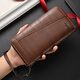 Chanshiyi 2025 NOUVEAU portefeuille masculin Long capacité de grande capacité Business Business Clutch Bag Sac ID Bag Multi-Fonctional Retro Long Wallet [Goke287 Deep Café]