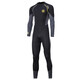 ZCCO1.5MM men's diving suit split long sleeve snorkeling trousers suit warm 3MM cold lock warm winter swimming men's swimsuit men's black and gray [3MM thickened long sleeves one-piece] XXL [175-185CM weight 155-180Jin [Jin equals 0.5 kg]