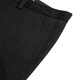 Bailando con el lobo [Funcionamiento de algodón cómodo] Campeador informal Mid-Wisting Stretch Cómodos Pantalones de hombres versátiles 001 Negro 32