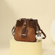 
viney's new bucket bag women's bag brand crossbody bag fashionable shoulder bag birthday gift for girlfriend wife [brown] high-end and luxurious