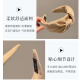 晚瑶高级感高颅顶发箍女网红2025新款发带洗脸头箍女款宽边压发卡头饰 黑色【打结发箍】