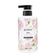 Extracto de planta de fragancia de la flor de cerezo QCHZOC, gimazos del cabello, suavidad y champú nutritivo, fuerte champú hidratante de raíz 500ml