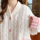 Simple direction pregnant women's warm clothes thickened and plus velvet 200 Jin [Jin equals 0.5 kg] can be worn in autumn and winter fat mm large size pregnant women's pajamas for women in winter plus plus velvet -my 9913 (Yugui Rabbit) L (100-120.6