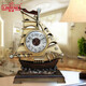 Lisheng Lisheng Lisheng Yifan glatte Uhr Home Wohnzimmer Einfache Uhr Chinesische kreative Ornament Uhr Große Tischuhr S983-81 (gebrochener Keramikblau)