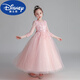 Disney (Disney) Vestido de cumpleaños para niñas Vestido de princesa de alta gama Flores para niños Flores de novia Vestido de boda Piano Ropa de rendimiento BX683 Blanco 120 cm