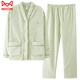 Catman (Miiow) pijamas nuevos de alta gama para mujeres en invierno otoño e invierno franela cálida más terciopelo en terciopelo en terciopelo en Velvet en V de la casa LMSJ866# L [100-120Jin [Jin iguala 0.5 kg]]