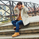 Timberland Official Kicking Big Yellow Boots Martin Boots High-Top Outdoor Large 12709 12709W / Wheat Color Wide Version 35