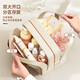 Baicaoyuan Washing and Storage Bag Large Capacity Makeup Bag Portable Waterproof Storage Bag Business Travel Washing Bag Double Layer Medium

