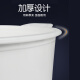 Jufude camellia microwave oven lunch box household utensil steamed rice cooker household thickened size heated rice plastic pot with lid HXM6227 2L [single layer rice cooker]