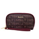 Mashalanti Sac Fermoire de cartes de qualité Femme 2025 Sac de carte Luxury Luxury Women's Coin Wallet Mother's Fay Cadeaux pour maman Wine Red New Fashion Style