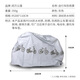 40,000 kilometers road mountain bike electric vehicle rainproof and dustproof car cover bicycle equipment poncho gray