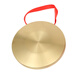 Trois phrases et demi-accessoires set, Gonggong Drum Cymbals, Pure Copper Treble Gong Drum Instruments 15 cm 32 cm 42 cm Prévention des inondations Gong 15 cm Gong + gong Gong