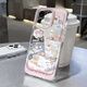 Erzhou suitable for Apple 16 Promax mobile phone case iPhone 16 Pro protective case cute hot spring kitten transparent all-inclusive soft shell Apple 16 semen lens 15 series mobile phone case C5 hot spring kitten H215 Apple 16 Promax