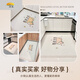 智宙厨房地垫防水防滑可擦免洗防油通铺pvc专用地毯家用地面耐脏整铺 15917-千城暮雪 160x200cm【一擦即净防水防油】