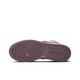 耐克（NIKE）Air Jordan1 aj1 LOW GS 女鞋 黑绿脚趾复古潮流时尚运动鞋板鞋 FB9908-102 白褐紫#不可水洗 38.5