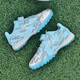 
FEELACES children's football shoes broken nails for men and women Falcon Messi student training shoes for children TF artificial grass sneakers 6195 month color broken nails 31 [socks + ball bag + guard plate]