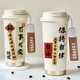 Yunmian Creative Panda Thermal Cup Cufe Coffee Cafe Cupoon Cartoon Water Cup Симпатичная высеченная студентка 316 из нержавеющей стали Cup 316 Inner Coffee Cup-Sf1343 Dora