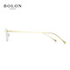 BOLON Tyrannosaurus Glasses Optical Glasses Frame Titanium Frame Men's Business Frameless Myopia Glasses BT1591 B60-Gold Single Frame