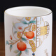 Oriental Earthen Ceramic Holder Study Ornements, les cadeaux de la journée des enseignants, Thanksgiving, les enseignants et les camarades de classe peuvent personnaliser les souvenirs, le porte-stylo. Prospérité [y compris la base. Boîte-cadeau]