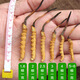 Food Swallows 4 roots/g 50g head period Cordyceps sinensis genuine dry goods Cordyceps gift box high-end gifts for leaders and elders 2 roots per gram [1 gram experience package]
