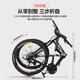 Jeep Jeep Bike Folding Mountain Bike Adult Double Shock Absorbing Disc Brake 27 Speed 26 Inch Speed Off-Road-Y Type Jeep Green 26 Inch (suitable for height 160-183cm) 27 Speed