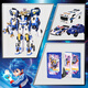 Zhan Gao Hyun Ka Fighter 3 Toy Genuine Transformation Robot Car Mecha Toy Boy Children's Gift Hyun Blue Thunder King-Three Combo Hyun Ka Fighter 2