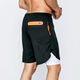 Running shorts two-in-one marathon men can put mobile phones with double layer lined sports American fake two-piece basketball 9904# green M 4XL (190c175-190Jin [Jin equals 0.5 kg])