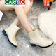 Zapatos de lluvia de alta gama de cartelo Versión coreana de zapatos de agua con botas de lluvia no deslizantes zapatos de goma de goma de moda