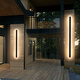 
XMSJ outdoor waterproof wall light villa hotel exterior wall decoration ambient light wall washing light minimalist courtyard long strip light J003 9227-rainproof model 9227-170cm-neutral