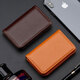 Gboni business card holder for men's business card box for business wear-resistant business card holder for men's women's personalized business card box for men's exclusive version [Black]