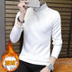 Zhang Fanyu Camiseta de manga larga para hombres Autumn and Winter Swinter Swinter's Winter Bindo de invierno más terciopelo Camisa de base de hombres engrosada de hombres modernos 6623 Pequeño M /85-100Jin [Jin equivale a 0.5 kg]