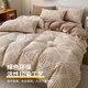 MUJI Class A Maternal and Baby bed four -piece cotton 100%whole cotton bed sheet pillow cover is covered with 200x230cm simplified