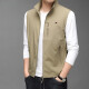 Tommybull American Tommy Tommy Men's Autumn and Winter Jacket Vest Versátil Versátil Versatil Vests Collar de pie Collar de pie Azul 686 L [Peso sugerido 130-145 Jin [Jin equivale a 0.5 kg]]]