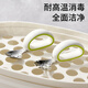 Licheers complementary food spoon baby spoon infant training learning spoon 316 stainless steel elbow independent feeding children's fork spoon