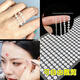 Dai Yan face pearl sticker eye makeup face decal bride tear diamond butterfly stage children makeup photo pearl face cosmetics mixed size pearls 220 pieces