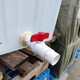 Ours Huo EXTRIEUX PLANT PLASTIQUE AUX AUX avec drainage, poisson et tortue Aquaculture Boîte en caoutchouc épaissie du réservoir d'eau en plastique épaissi, boîte blanche + soupape d'eau 300L-870 * 653 * 615